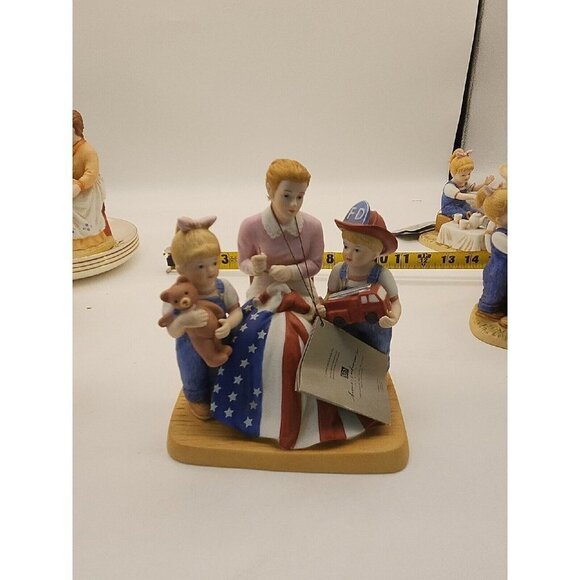 Denim Days 2004 “Sweet Land of Liberty” Figurine Home Interiors W/Tag - Picture 1 of 10